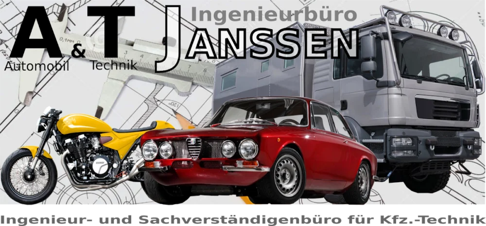 ATJ Ingenieurbüro Janssen Sachverständiger, Gutachter Unfall Schaden Wert Kfz PKW LKW Camping