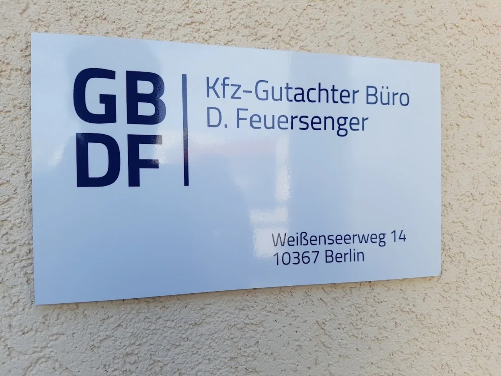 GBDF/ Kfz Gutachter Lichtenberg Büro D. Feuersenger Hohenschönhausen