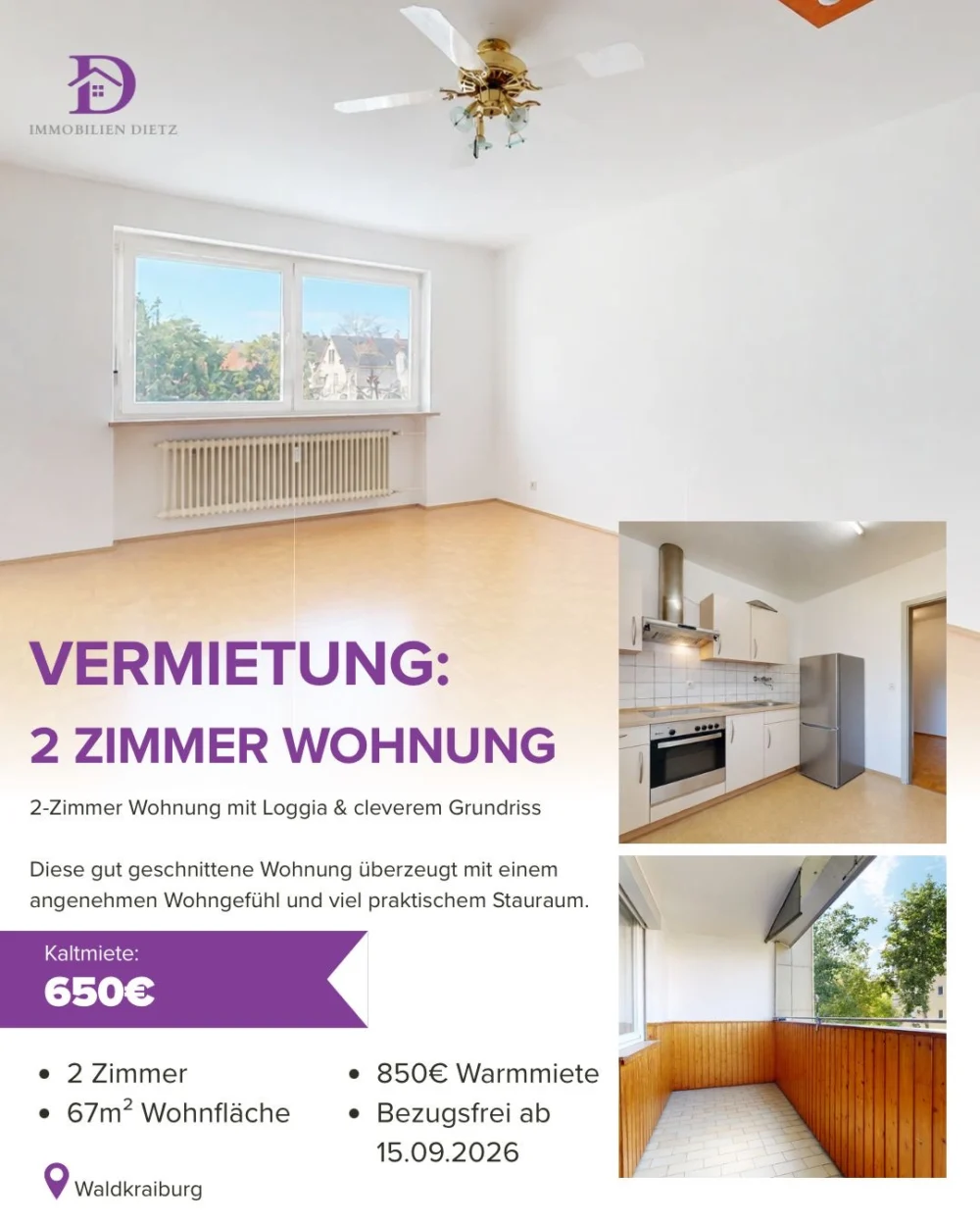 Immobilien Dietz Waldkraiburg & Umgebung - Verkauf & Vermietung