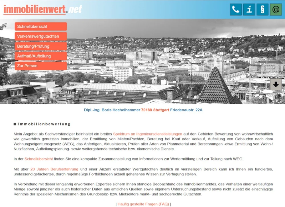 Immobilienbewertung Dipl.-Ing. Boris Hechelhammer