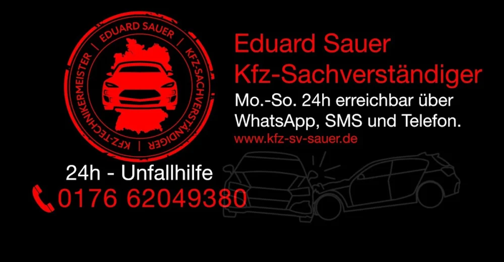 Kfz -Gutachter Eduard Sauer