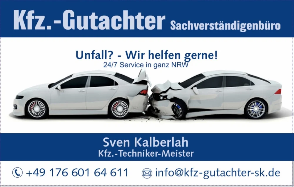Kfz Gutachter Sven Kalberlah