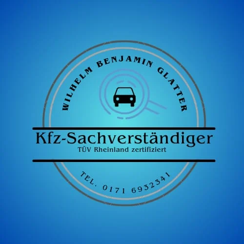 Kfz- Sachverständiger Wilhelm Benjamin Glatter