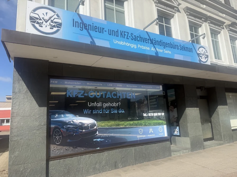 Sekman Kfz-Gutachter - Hamburg | Fahrzeuggutachten, Wertgutachten, Unfallgutachten
